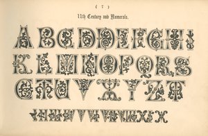 XI secolo e numeri, 1862 da Unbekannt