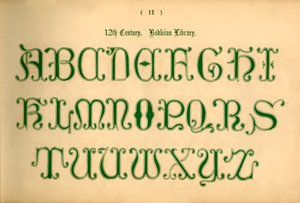 XII secolo. Biblioteca Bodleiana, 1862 da Unbekannt