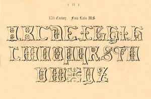 XIII secolo. Da manoscritto latino, 1862 da Unbekannt