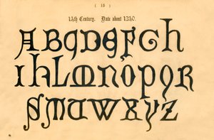 XIV secolo. Data circa 1340, 1862 da Unbekannt