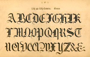 XV e XVI secolo. Tedesco, 1862 da Unbekannt
