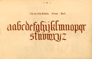 XV e XVI secolo. Tedesco. Piccolo, 1862 da Unbekannt