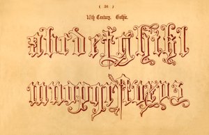 XVI secolo. Gotico da Unbekannt
