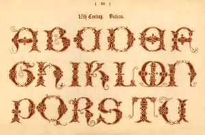 XVI secolo. Vaticano, 1862 da Unbekannt