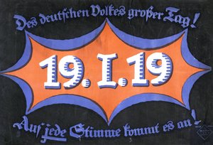 19 gennaio 1919. Elezioni federali tedesche da Unbekannt