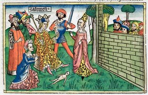 1 Re 3:16-28: il giudizio di Salomone da Unbekannt