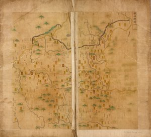 Prima mappa di Shaanxi