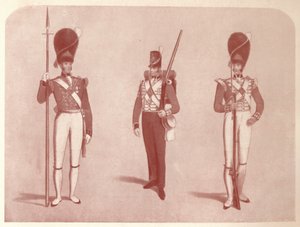 1° o Reggimento Granatieri delle Guardie nel 1815, 1909 da Unbekannt