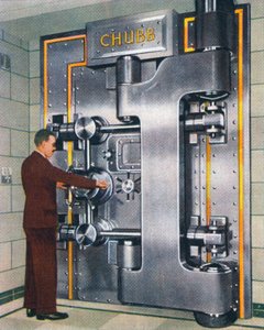 Porta del tesoro da 30 tonnellate, 1938 da Unbekannt