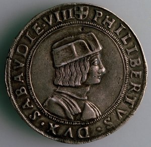 4-Testone. Ducato di Savoia, Italia, Dritto: Filiberto II, Duca di Savoia, 1497-1504 da Unbekannt
