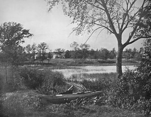 Una baia a Lac la Belle, Oconomowoc, ca 1897 da Unbekannt
