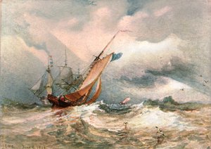 Una giornata ventosa, 1822, c1900 da Unbekannt