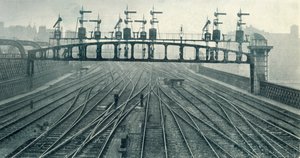 Un ponte di segnali, 1922 da Unbekannt