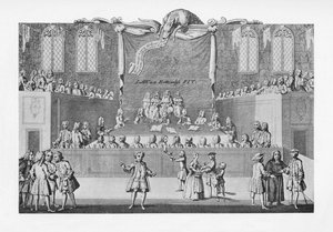 Un tribunale circa 1733, c1733, 1904 da Unbekannt