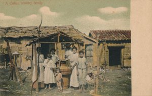 Una famiglia di campagna cubana