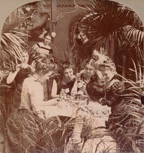 Una fortuna in una tazza di tè, 1901 da Unbekannt