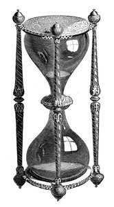Clessidra francese, XVI secolo, 1870