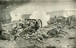 Un atto eroico della Royal Horse Artillery vicino a Compiègne