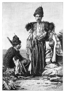 Un gentiluomo curdo, 1895 da Unbekannt