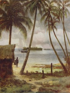 Una laguna, Isole Salomone, 1923