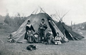 Accampamento lappone da Unbekannt