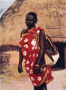 Una donna Lendu, 1912 da Unbekannt