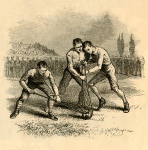 Una mischia vivace, 1881 da Unbekannt