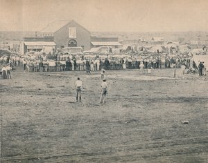 Un incontro di massa a Bulawayo, c1900 da Unbekannt