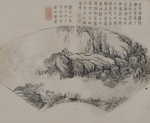 Una pagina dal Jie Zi Yuan da Unbekannt