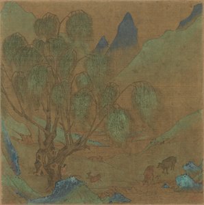 Scena pastorale, 1271-1368 da Unbekannt