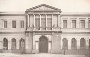 Una parte del Ministero delle Finanze, 1914