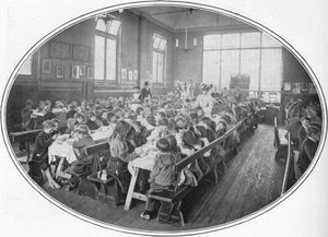 Cena della Ragged School Union, Camberwell, Londra