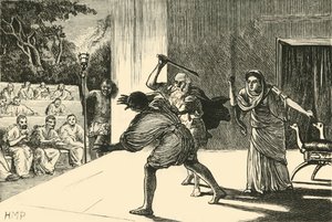 Una commedia romana, 1890