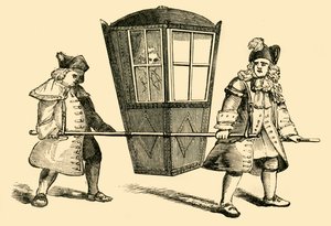 Una sedia a portantina, 1881