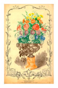Un vaso di fiori estivi, 1849
