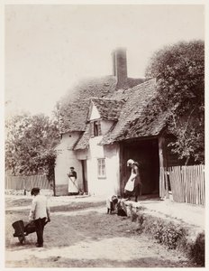 Una strada di villaggio