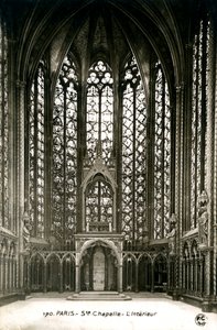 Interno di una cappella, Parigi, Francia, XX secolo