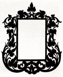 Un design per una cornice intitolato Estetico, 1898 da Unbekannt