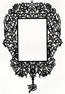 Progetto per una cornice intitolata Armiger, 1898 da Unbekannt
