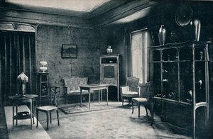 Un salotto di E. Colonna, 1900 da Unbekannt