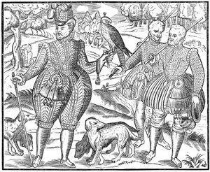 Un falconiere, 1611 da Unbekannt