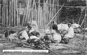 Una famiglia al lavoro, Catamarca, Argentina