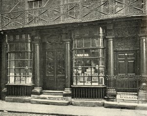 Un bel negozio in Artillery Row, Houndsditch, Londra, della seconda metà del XVIII secolo da Unbekannt