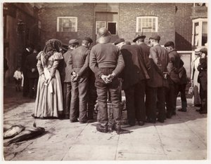 Asta del pesce, circa 1905 da Unbekannt
