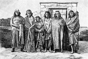 Un gruppo di Patagoni, Argentina