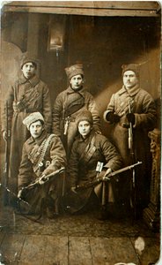 Un gruppo di soldati dell