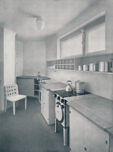 Una cucina progettata dal Professor Oswald Haerdtl, Vienna, 1935