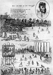 Un ricordo della partita di cricket di beneficenza di James Southerton, XIX secolo, 1912