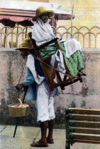 Un facchino, Messico, inizio XX secolo da Unbekannt