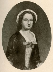 Ritratto di una giovane ragazza a Filadelfia, c1760 da Unbekannt